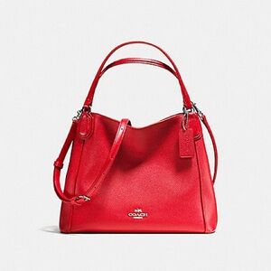 COACH EDIE SHOULDER BAG 28 IN PEBBLE LEATHER